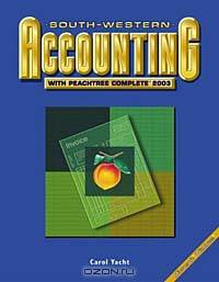 South-Western Accounting with Peachtree Complete® 2003