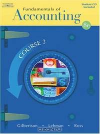 Fundamentals of Accounting: Course 2 (with CD-ROM)