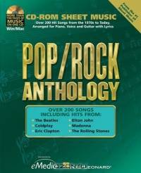 Pop/Rock Anthology : CD-ROM Sheet Music Series