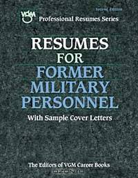 Resumes for Former Military Personnel