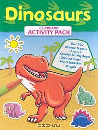 Clip Board Activity Kit: Dinosaurs: Coloring and Activity