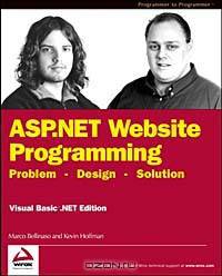 ASP.NET Website Programming: Problem - Design - Solution, Visual Basic .NET Edition