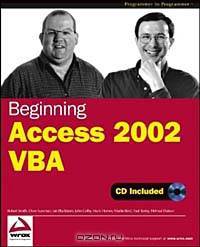 Beginning Access 2002 VBA (Programmer to Programmer)