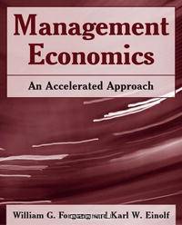 Management Economics: An Accelerated Approach