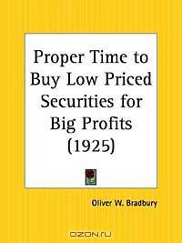 Proper Time to Buy Low Priced Securities for Big Profits