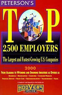 Petersons Top 2,500 Employers 2000 (1st Ed)