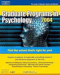 Graduate Programs in Psychology 2004 (Peterson