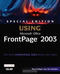 Special Edition Using Office Microsoft FrontPage 2003