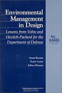 Environmental Management in Design: Designs from Volvo and Hewlett-Packard for the Department of Defense