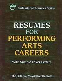 Resumes for Performing Arts