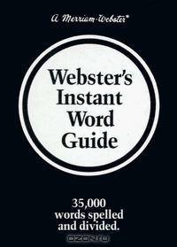 Websters Instant Word Guide