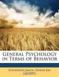 General Psychology in Terms of Behavior