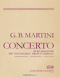 G. В. Martini. Concerto in re maggiore per violoncello, archi e cembalo