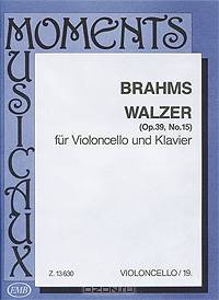 Johannes Brahms. Walzer fur Violoncello und Klavier