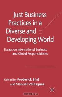 Just Business Practices in a Diverse & Developing World: Essays On International Business And Global Responsibilities