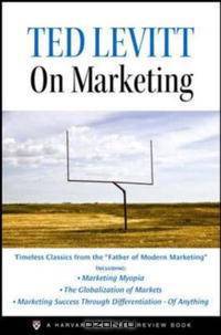 Ted Levitt on Marketing