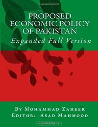 Proposed Economic Policy of Pakistan: Pakistan Tahreek-e-Insaf Atlanta Chapter, USA