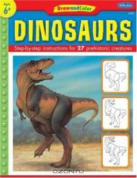 Draw and Color: Dinosaurs