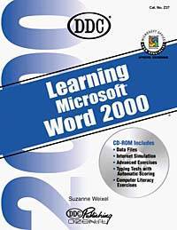 Learning Microsoft Word 2000 (Office 2000 Learning Series)
