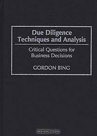 Due Diligence Techniques and Analysis