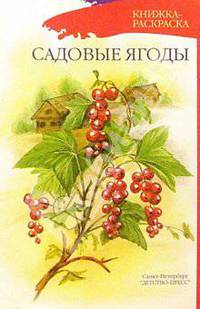 Садовые ягоды (раскраска)