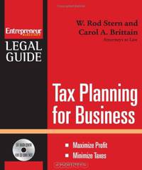 Tax Planning for Your Business (Entrepreneur Magazine