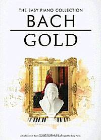 Easy Piano Collection Bach Gold