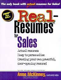 Real-Resumes for Sales