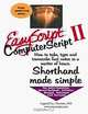 EasyScript/ComputerScript II Unique Speed Writing, Typing & Transcription Method To Take Fast Notes, Dictation and Transcribe Using Computer (128 page manual/workbook, CS software & 2 audio cassettes 20-80wpm with manual), Leonard Levin 