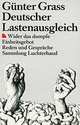 Deutscher Lastenausgleich, Gunter Grass 