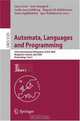 Automata, Languages and Programming: 35th International Colloquium, ICALP 2008 Reykjavik, Iceland, July 7-11, 2008 Proceedings, Part I (Lecture Notes in Computer Science), 
