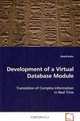 Development of a Virtual Database Module, David Kuhn 