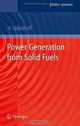 Power Generation from Solid Fuels (Power Systems), Hartmut Spliethoff 