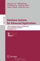 Database Systems for Advanced Applications: 17th International Conference, DASFAA 2012, Busan, South Korea, April 15-18, 2012, Proceedings, Part I ... Applications, incl. Internet/Web, and HCI), 