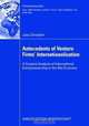 Antecedents of Venture Firms