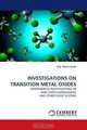 INVESTIGATIONS ON TRANSITION METAL OXIDES: EXPERIMENTAL INVESTIGATIONS OF RARE EARTH MANGANATES AND OTHER OXIDE SYSTEMS, Md. Motin Seikh 