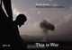 This Is War: Witness To Man