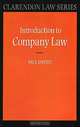 Introduction to Company Law, Paul Davies 