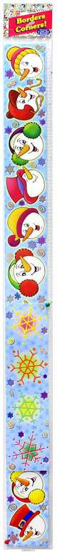 Dancing Snowmen! Borders with Corners, 