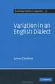 Variation in an English Dialect: A Sociolinguistic Study, Jenny Cheshire 