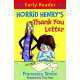 Horrid Henry's Thank You Letter, Simon, Francesca 