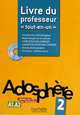 Adosphere 2 A1-A2 - Livre du professeur (+ CD-ROM), Poletti Marie-Laure 