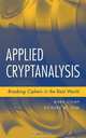Applied Cryptanalysis, Mark Stamp 