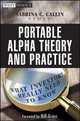 Portable Alpha Theory and Practice, Sabrina Callin 