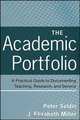 The Academic Portfolio, Peter Seldin 