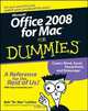 Office 2008 for Mac For Dummies®, Bob LeVitus 
