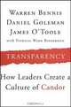 Transparency, Warren Bennis 