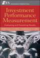 Investment Performance Measurement, Philip Lawton CFA 