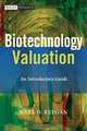 Biotechnology Valuation, Karl Keegan 