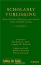 Scholarly Publishing, Richard E. Abel 
